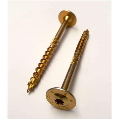 Surub dulgherie cu guler, Torx, M8x100