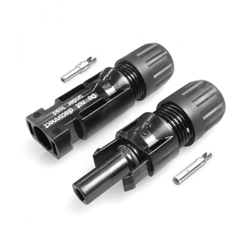 Set conector MC4 neg+poz, IUR 3,0-6,0, ingustat