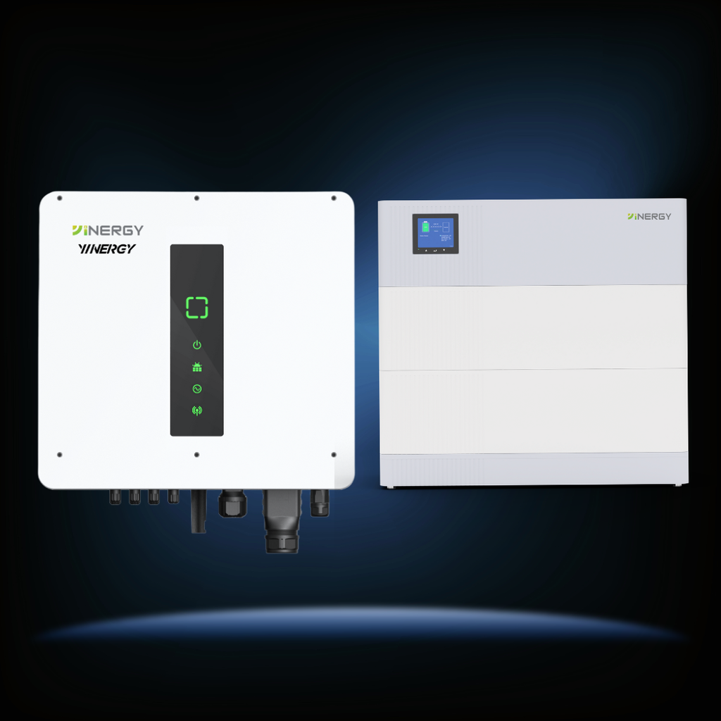 Pachet hibrid Yinergy trifazat 8kW/5kWh HV, BMS inclus