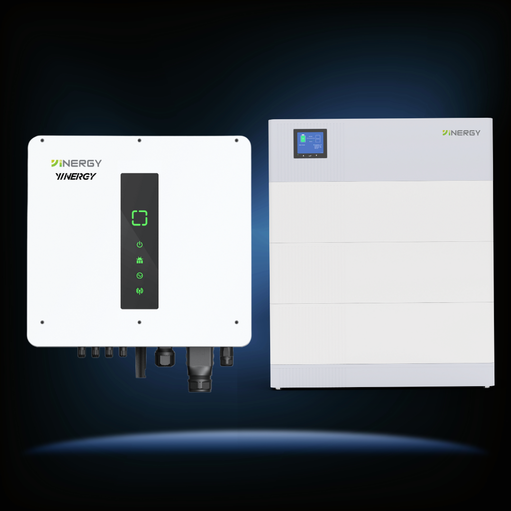 Pachet hibrid Yinergy TPh  6kW/ 7.5kWh, HV, BMS inclus