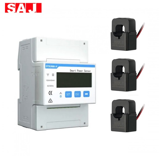[SAJDTSU666CT] Smart Meter trifazat SAJ 100A +3CT