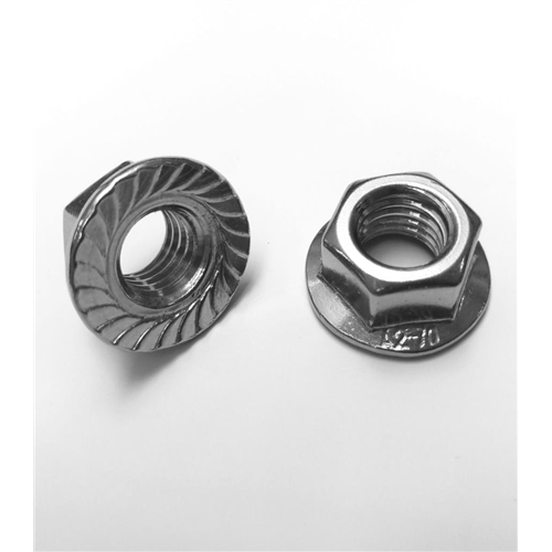 [AN10HTL] Piulita cu guler zimtat, M10, DIN 6923